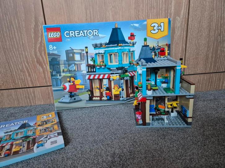 LEGO Creator 31105 Stadswinkel - 3-in-1 set, Kinderen en Baby's, Speelgoed | Duplo en Lego, Zo goed als nieuw, Lego, Complete set