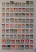 Verzameling 4 Kaarten Klassieke Postzegels België No. 4 Gest, Ophalen, Gestempeld, Frankeerzegel