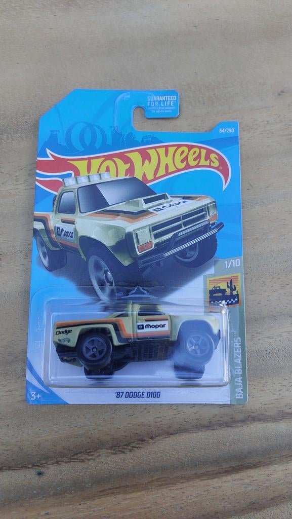 Hot Wheels Dodge D100, Ophalen of Verzenden, Nieuw, Auto