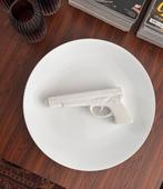 Grote schaal van Seletti, Gebruikt, Porselein of Keramiek, Schaal, Rond