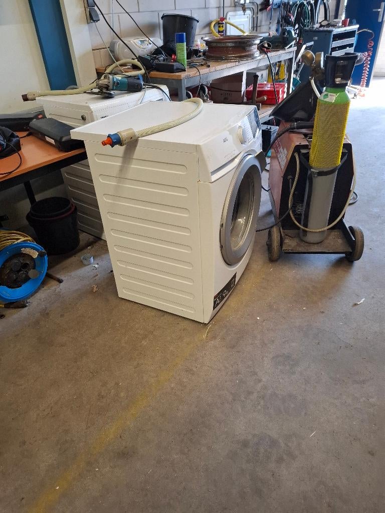 Wasmachine AEG 6000 series, Witgoed en Apparatuur, Wasmachines, Ophalen, 1200 tot 1600 toeren, Gebruikt, Minder dan 85 cm