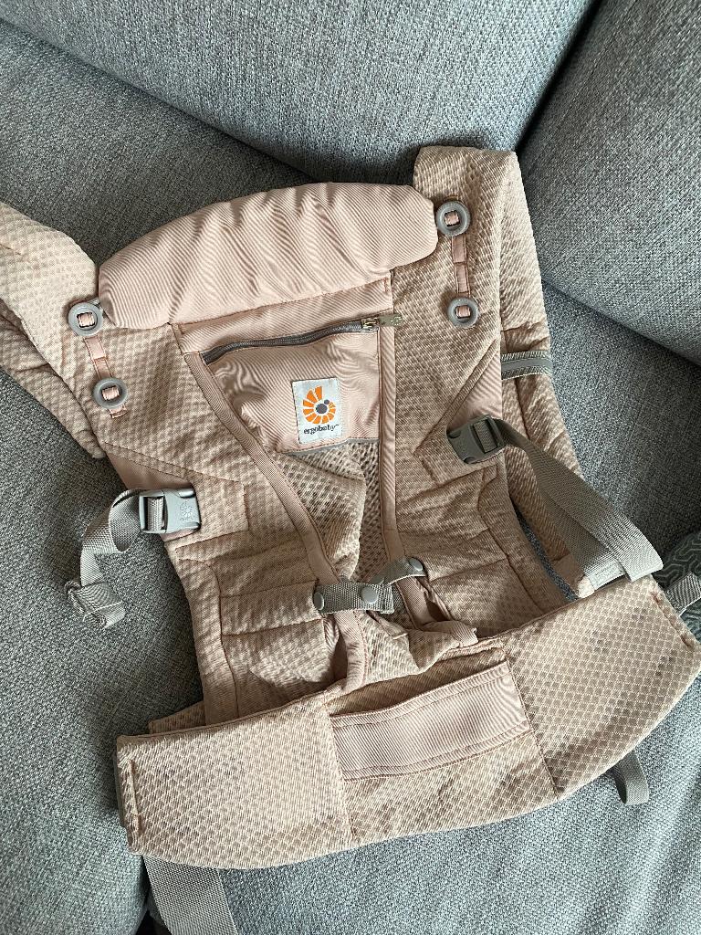 Ergo Baby Omni Mesh, Buik of Rug, Zo goed als nieuw, Draagzak, Ophalen