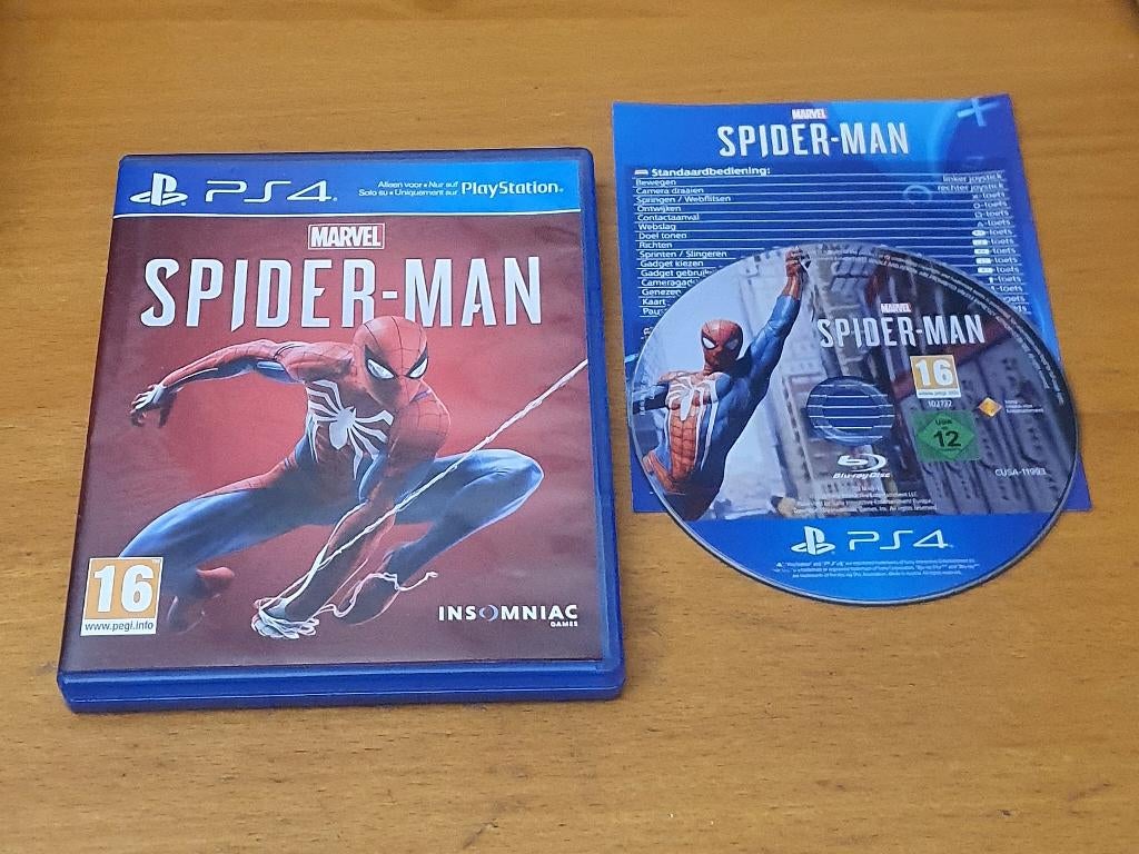 PS4 | Marvel's Spider-Man / Spiderman, Spelcomputers en Games, Games | Sony PlayStation 4, Avontuur en Actie, Gebruikt, 1 speler