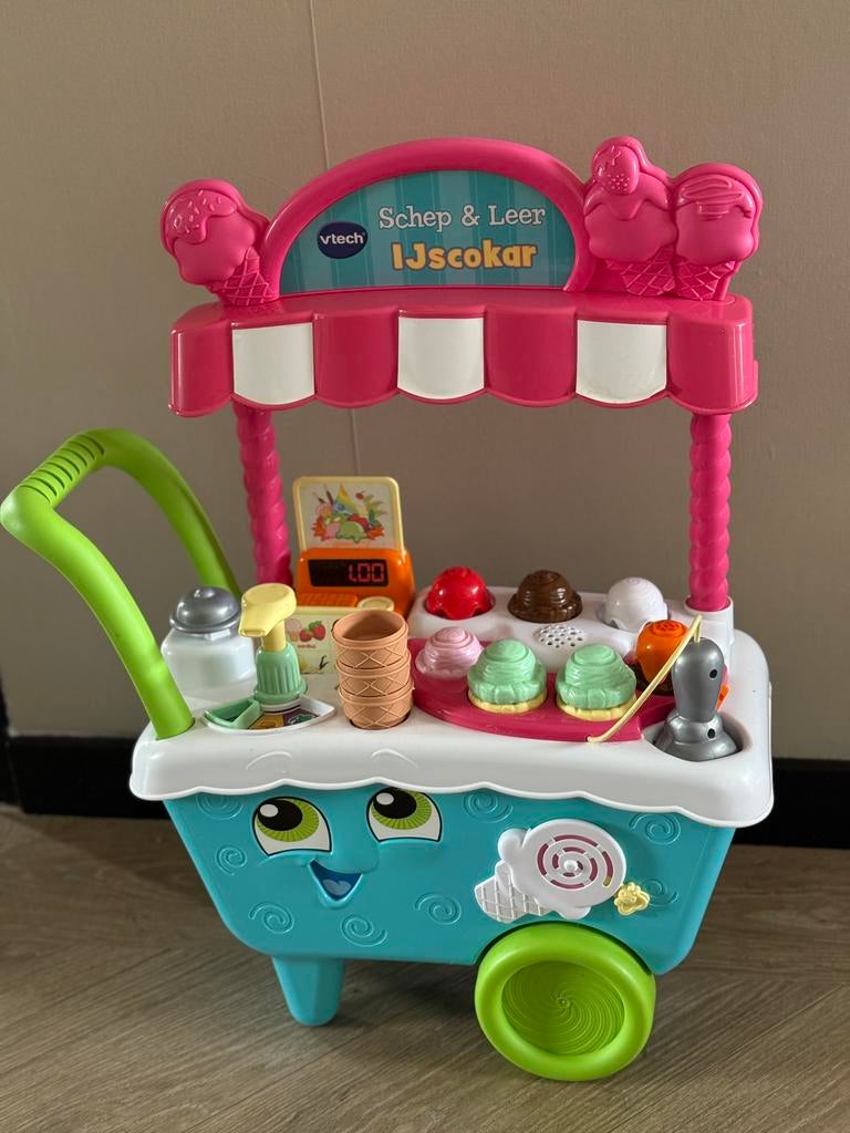 Schep en Leer IJscokar, Ophalen, Gebruikt