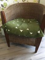 Rotan fauteuil zonder kussen, Huis en Inrichting, Fauteuils, Ophalen, Gebruikt, 75 tot 100 cm, 50 tot 75 cm
