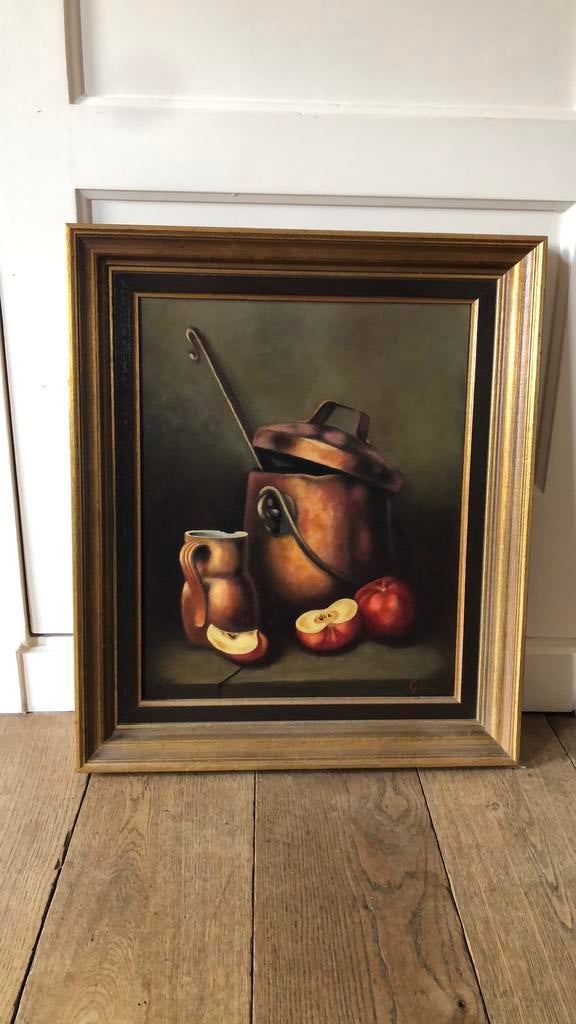 Oud schilderij, Ophalen