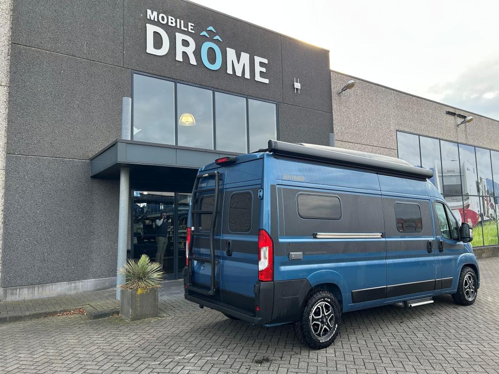 Sportieve met slaapdak & compleet uitgevoerde Hymer, Automaat, Buscamper of Camperbus, Ringverwarming, Fiat