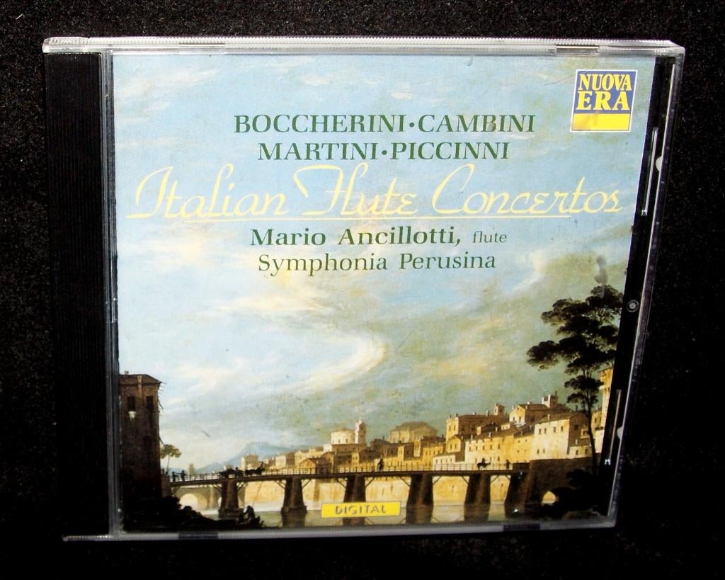 Italian Flute Concertos - Mario Ancillotti, Flute - Symphoni, Ophalen of Verzenden, Classicisme, Zo goed als nieuw, Overige typen