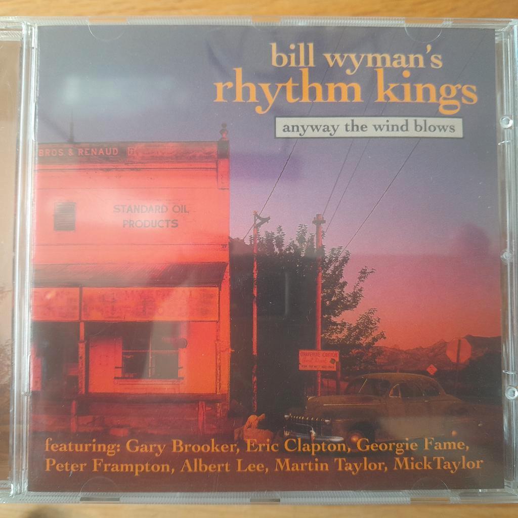 cd BILL WYMAN'S RHYTHM KINGS - Anyway the Wind Blows., Cd's en Dvd's, Ophalen of Verzenden, Zo goed als nieuw, Poprock