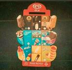 IJSKAART,Snackbar,Reclamebord,Kunststof,IJSkaarten,kleur,ijs, Ophalen of Verzenden, Zo goed als nieuw, Reclamebord