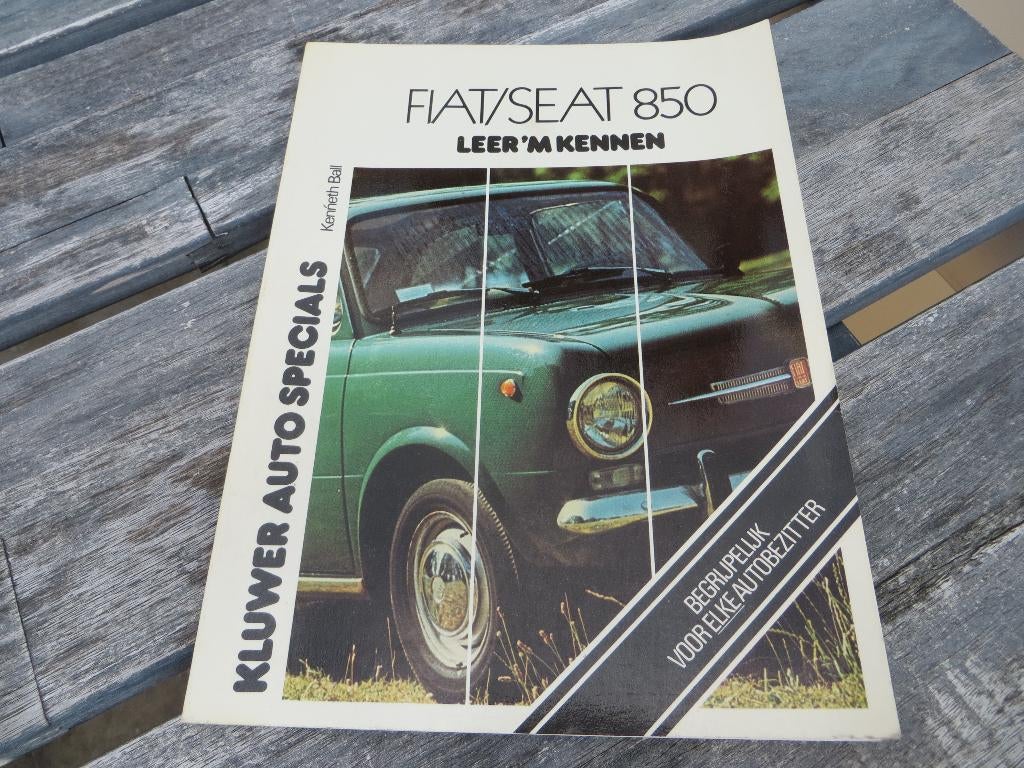 Leer 'm kennen vraagbaak Fiat 850, Seat 850, Fiat 850 Sport, Ophalen of Verzenden
