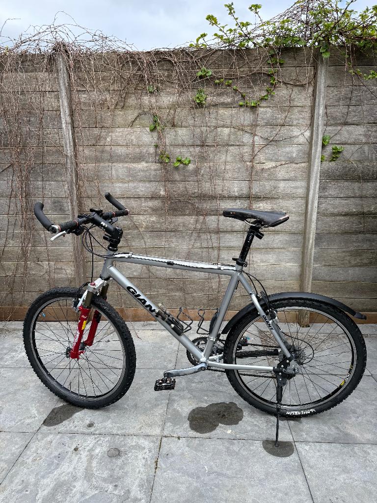 Mountainbike MTB Giant, Fietsen en Brommers, Fietsen | Mountainbikes en ATB, Ophalen, Gebruikt, Hardtail, Heren