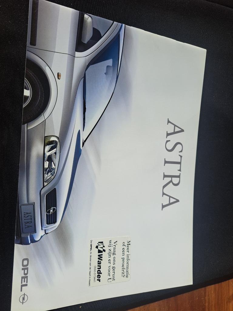 Opel astra brochure, Auto diversen, Handleidingen en Instructieboekjes, Ophalen of Verzenden