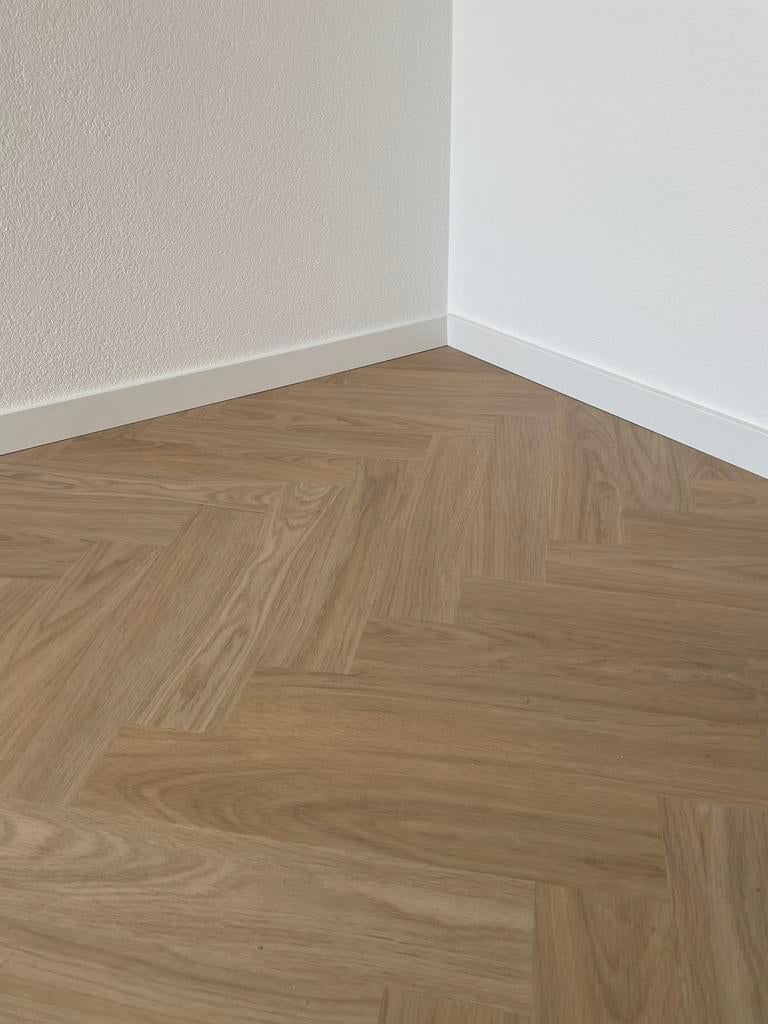 Pvc visgraat inclusief leggen ondervloer plinten €46,95 m2, Ophalen, Zo goed als nieuw, 75 m² of meer, Overige typen