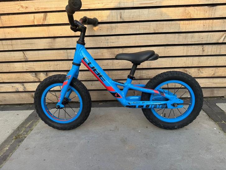 Cube loopfiets, Kinderen en Baby's, Speelgoed | Buiten | Voertuigen en Loopfietsen, Gebruikt, Loopfiets, Ophalen