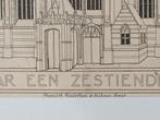 De Nieuwe Kerk Amsterdam 1897 litho, Ophalen of Verzenden