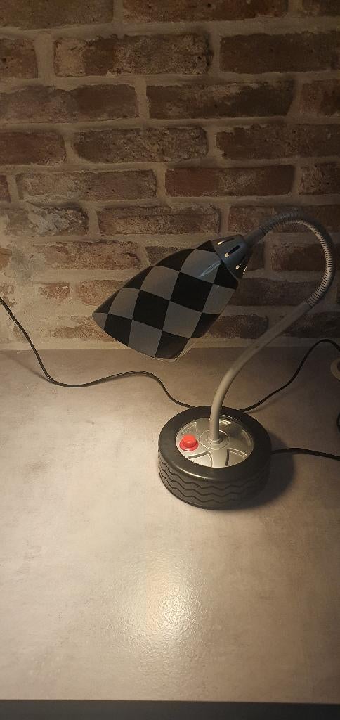 Tafellamp Automotive, Ophalen, Gebruikt, Vintage, Glas