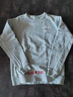 In Gold We Trust sweater lichtblauw maat M, Kinderen en Baby's, Kinderkleding | Maat 158, Ophalen of Verzenden, Zo goed als nieuw