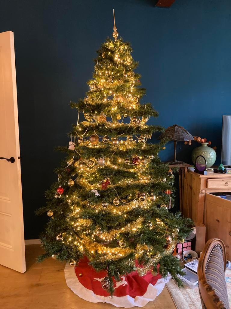 Kerstboom, Ophalen, Gebruikt