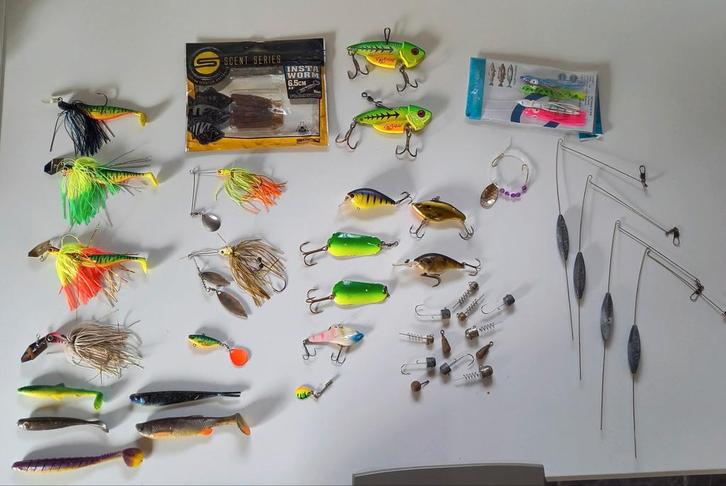 Diverse Roofvisspullen: Pluggen, Shads, Spinners en Meer, Watersport en Boten, Hengelsport | Roofvissen, Overige typen, Ophalen of Verzenden