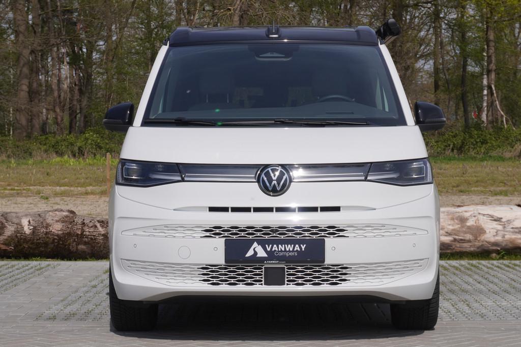 Volkswagen California Ocean T7 245PK Automaat PHEV 4x4 Apple, Caravans en Kamperen, Automaat, Buscamper of Camperbus, Volkswagen