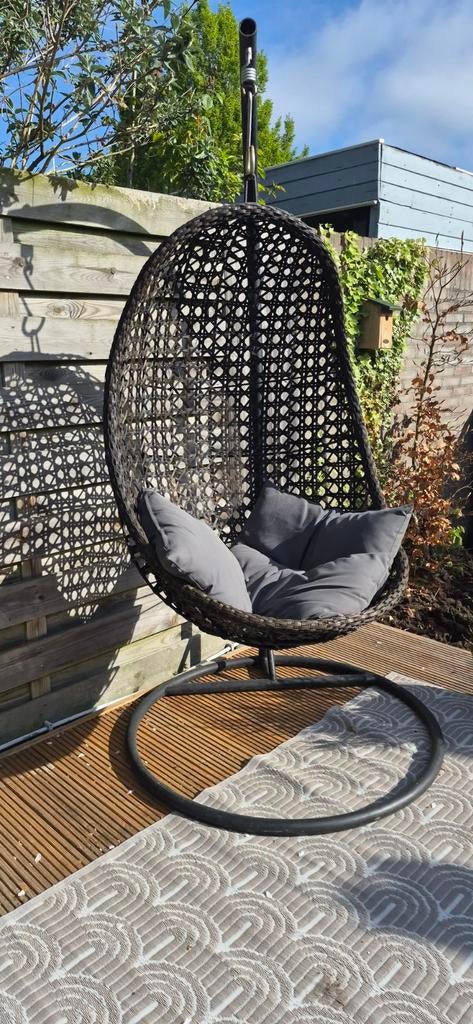 Hangstoel Egg met standaard, zonder kussens, Tuin en Terras, Tuinsets en Loungesets, Ophalen