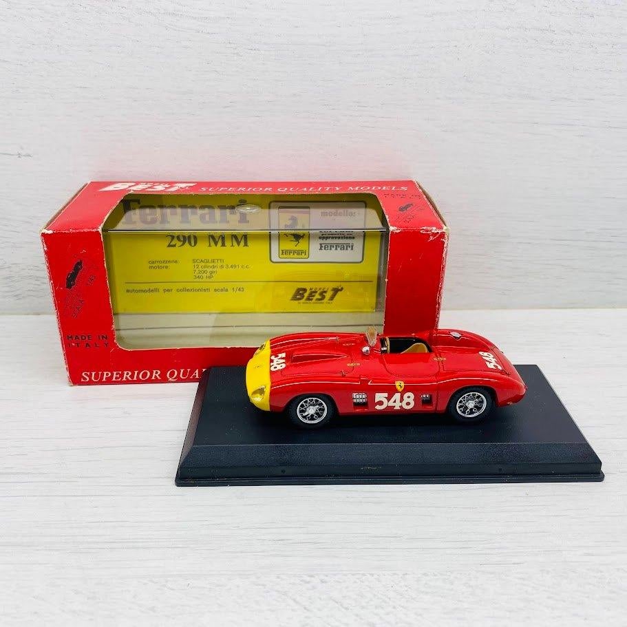 Best 1:43 | Ferrari 290 MM Mille Miglia Winner 1956 #548, Ophalen of Verzenden, Zo goed als nieuw, Auto, Overige merken