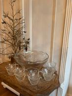 Vintage (bowl)schaal set glas Anchor Hocking, jaren 50-70, Ophalen of Verzenden