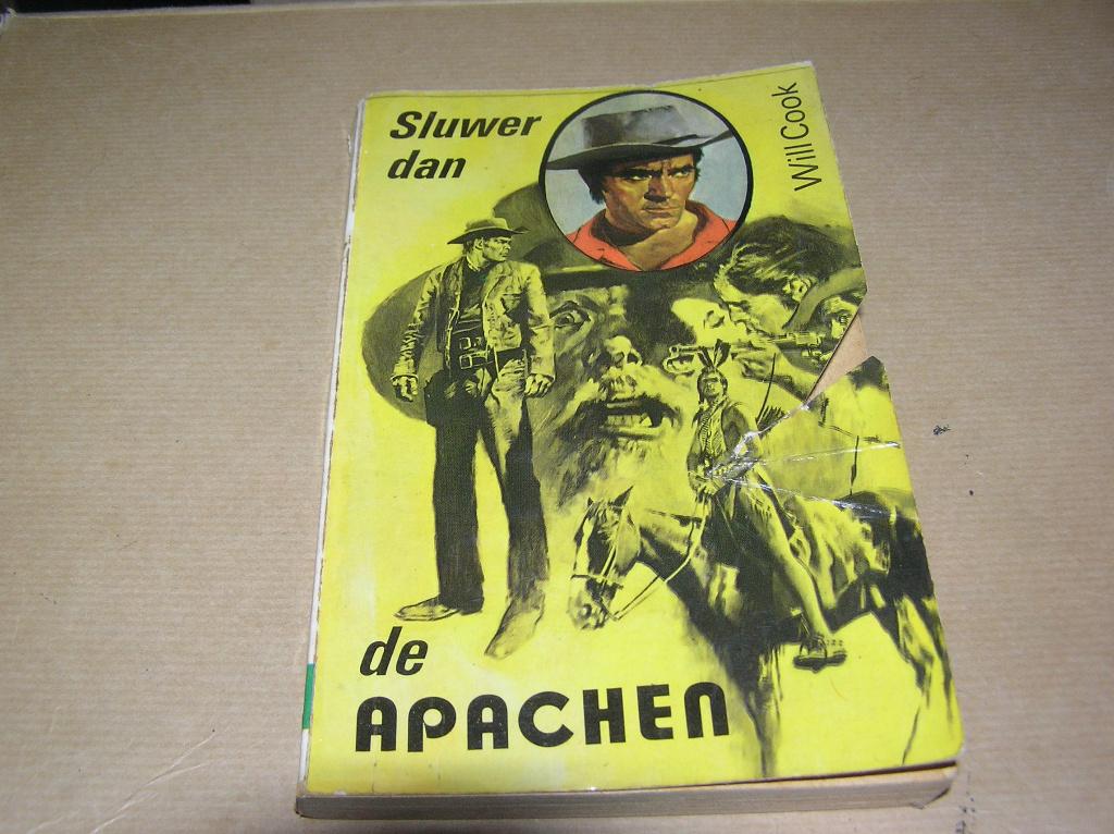 Sluwer dan de Apachen-Will Cook, Ophalen of Verzenden, Gelezen, Will Cook