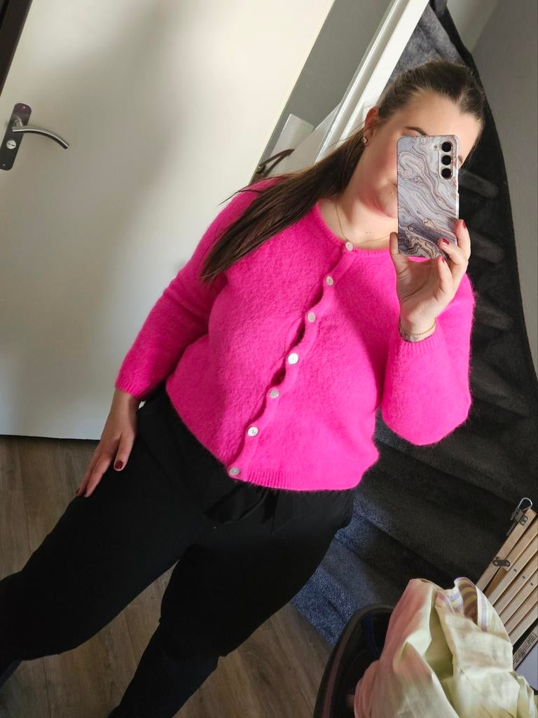 American Vintage vest roze maat S, Ophalen of Verzenden, Zo goed als nieuw, American Vintage, Roze