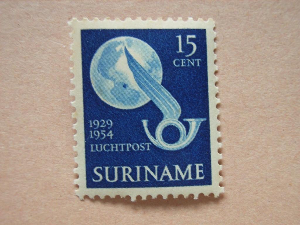 4   Suriname LP32 Pf, Ophalen of Verzenden, Postfris