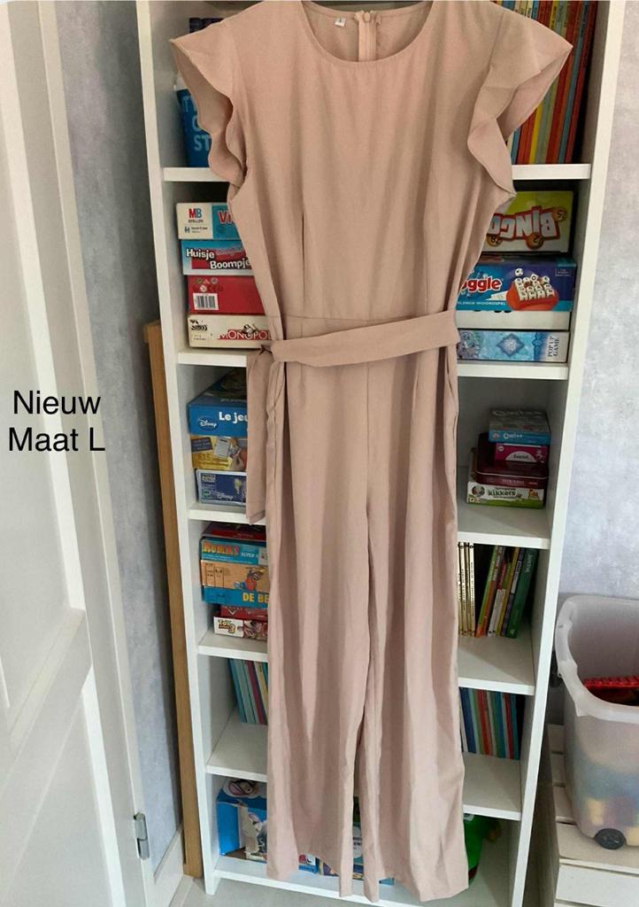 Leuke jumpsuit, Kleding | Dames, Jumpsuits, Ophalen of Verzenden, Nieuw, Maat 42/44 (L), Beige
