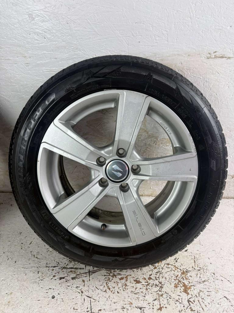Toyota RAV-4 Honda CR-V Mazda 6 velgen 17" 5x114.3 winterset, Auto-onderdelen, Banden en Velgen, Niet ingevuld, Gebruikt, Banden en Velgen