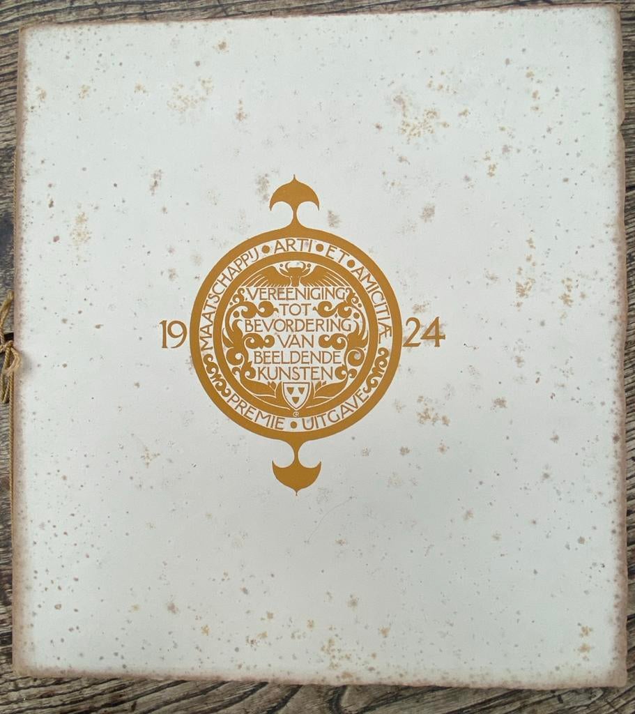 Premie-uitgave 1924: Reproducties Rijksmuseum, Boeken, Kunst en Cultuur | Fotografie en Design, Ophalen of Verzenden, Gelezen