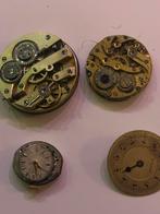 Oude horloge binnenwerken voor onderdelen, Overige merken, Overige materialen, Zakhorloge, Ophalen of Verzenden