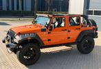 ‼️GERESERVEERD‼️JEEP WRANGLER JK 3.6 V6 SAHARA 284PK EXTREME, Auto's, Jeep, Automaat, USB, Zwart, Zwart