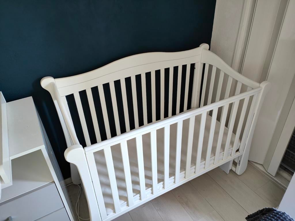 babybedje Veres met matras, Ophalen, Zo goed als nieuw, Minder dan 140 cm, Matras