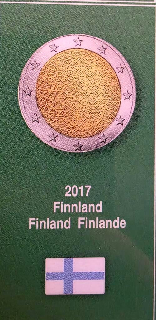 2 euro Finland 2017, Ophalen of Verzenden, Finland, 2 euro