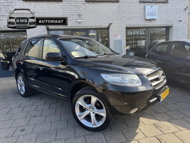 Hyundai Santa Fe 2.7i V6 4WD Leer 7pers Schuifkanteldak, Auto's, Hyundai, Bedrijf, Te koop, Santa Fe, ABS, Airbags, Airconditioning