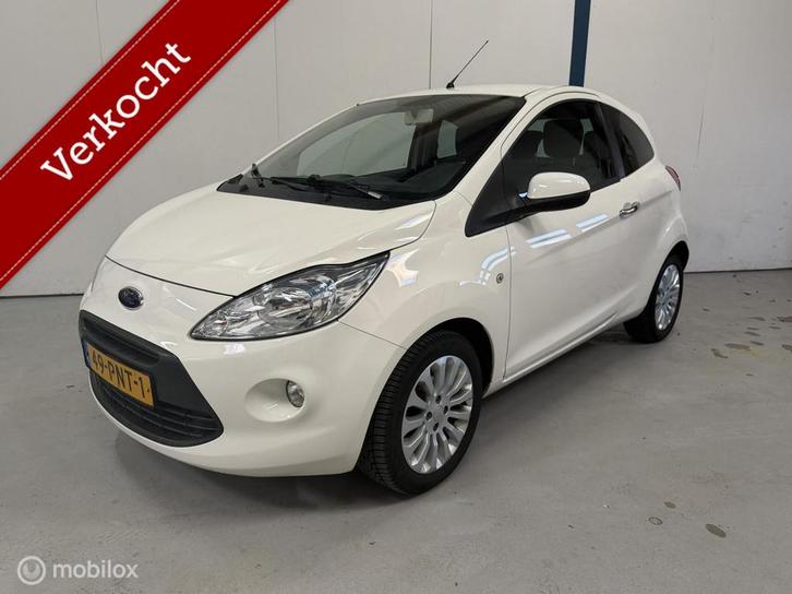 Ford Ka 1.2 Titanium X NL-AUTO / AIRCO, Auto's, Ford, Bedrijf, Te koop, Ka, ABS, Airbags, Airconditioning, Alarm, Boordcomputer