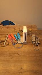 Nintendo Wii met veel spellen, Spelcomputers en Games, Spelcomputers | Nintendo Wii, Ophalen, Gebruikt, Met 2 controllers