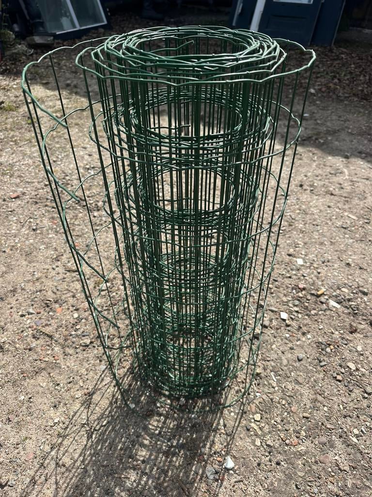 Tuingaas geplastificeerd - 60 cm hoog - 12 m1 lang - Nieuw, Tuin en Terras, Ophalen, Nieuw, 10 tot 20 meter, Gaas