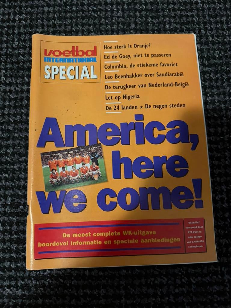 Voetbal International special, Ophalen of Verzenden, Zo goed als nieuw, Overige onderwerpen