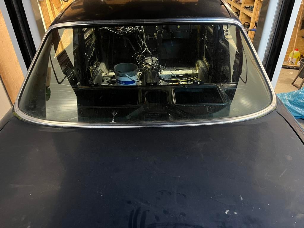 Achter raam mercedes w126, Auto-onderdelen, Ruiten en Toebehoren, Ophalen
