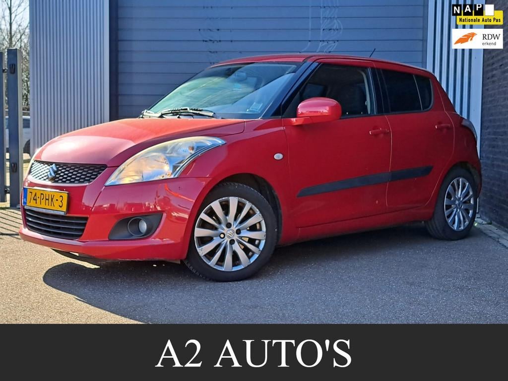 Suzuki Swift 1.2 Exclusive EASSS Ecc|Cruise|Nap, Auto's, Voorwielaandrijving, Stof, Gebruikt, 4 cilinders