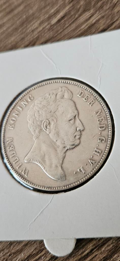 Zilveren rijksdaalder 1840 Willem l zeer mooie munt nr.2, Postzegels en Munten, Munten | Nederland, Zilver, Ophalen of Verzenden