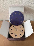 Schuurpapier klittenband 125mm 9 stofgaten nieuw 50 stuks, Ophalen of Verzenden