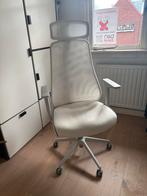 IKEA game stoel, wit met blauw, Huis en Inrichting, Ophalen, Gebruikt, Wit, Gaming bureaustoel