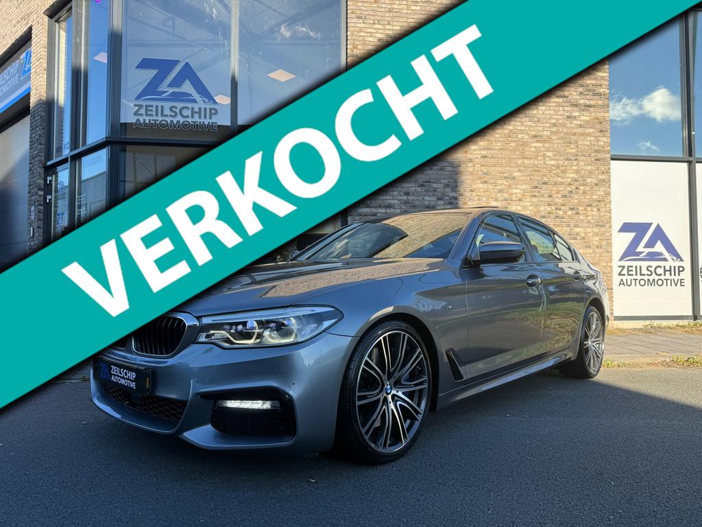 BMW 5-serie 540i High Executive M-Sport|Pano|Stoelverw. + Ve, Auto's, Automaat, 2000 kg, Adaptive Cruise Control, 340 pk