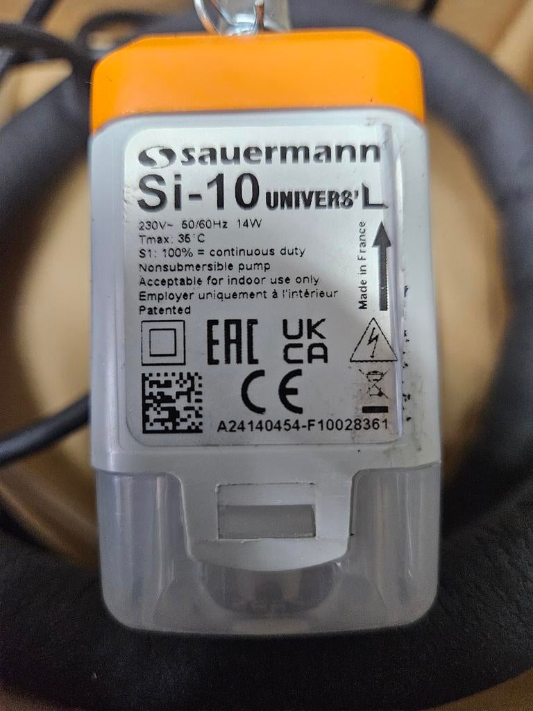 Te koop Sauermann condenspomp., Ophalen of Verzenden, Zo goed als nieuw